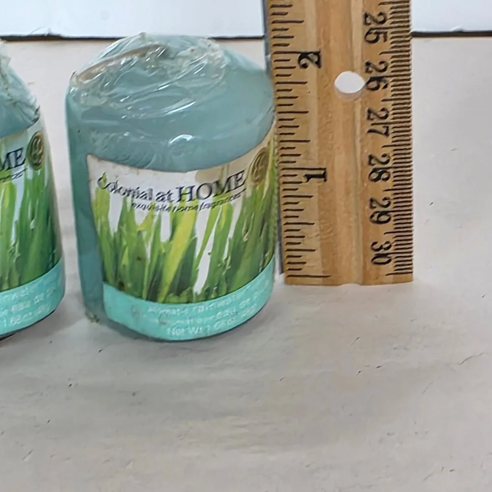 Colonial at Home Rainwater Scented Candles Set of 2 Tealight Home Fragrances New